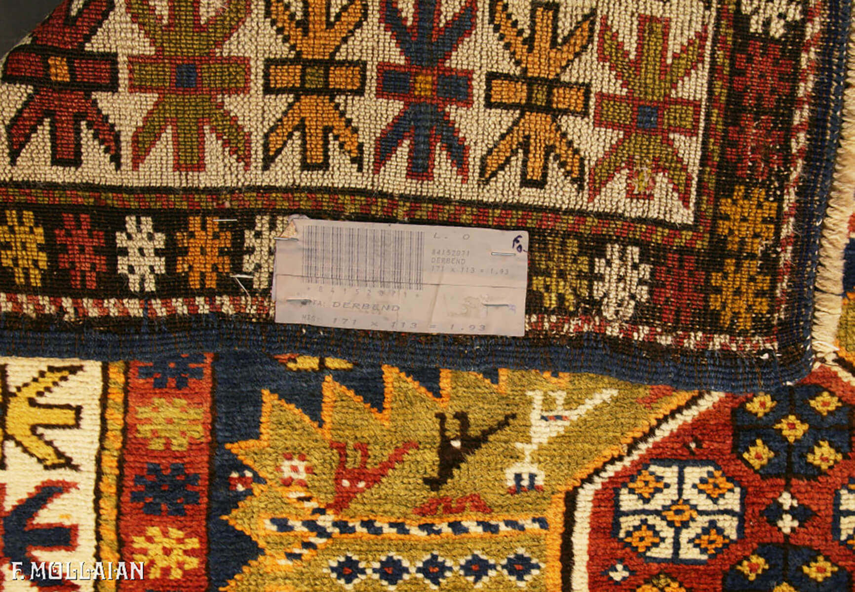 Antique Caucasian Derbend Rug n°:84152071